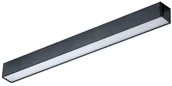 Lampy pozostałe - Lampa podłużna sufitowa Saga AZ5305 LED 30W do systemu szynowego 1-faz czarna - miniaturka - grafika 1