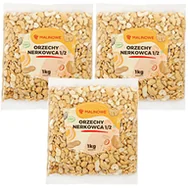 Orzechy i nasiona - Zestaw orzechy nerkowca połówki 3x1kg - miniaturka - grafika 1