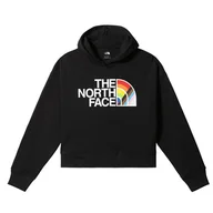 Bluzy sportowe damskie - Bluza The North Face Pride Hoodie 0A7QCLJK31 - czarna - miniaturka - grafika 1