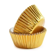 Formy do ciast - Złote foremki do prezentacji - +/- 48 foremek - Białe - Nowoczesne - Design - miniaturka - grafika 1