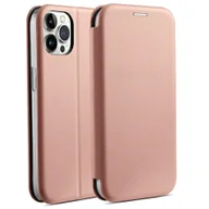 Etui i futerały do telefonów - Beline Etui Book Magnetic iPhone 14 Pro 6,1" różowo złoty/rose gold - miniaturka - grafika 1