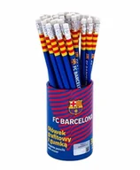 Przybory szkolne - Ołówki grafitowe z gumką FC Barcelona (36szt)ASTRA - miniaturka - grafika 1