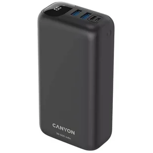 Powerbank CANYON PB-301 30000mAh Czarny - Powerbanki - miniaturka - grafika 1