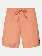Kąpielówki męskie - Quiksilver Szorty kąpielowe Everyday Solid Volley AQYJV03153 Pomarańczowy Regular Fit - miniaturka - grafika 1
