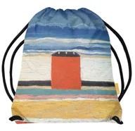 Torby szkolne - Worek Czerwony Dom Kazimir Severinovich Malevich-Mały - miniaturka - grafika 1