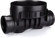 Akcesoria hydrauliczne - Kineta przelotowa EKO 315x160, do rury wznoszącej karbowanej DN315mm (355mm-średnica zewnętrzna), dopływ rury gładkiej DN160mm z kielichem, kolor - miniaturka - grafika 1