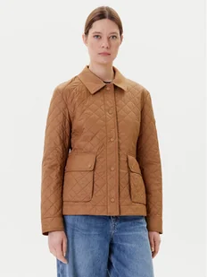 Tommy Hilfiger Kurtka przejściowa WW0WW45641 Brązowy Regular Fit - Kurtki damskie - miniaturka - grafika 1
