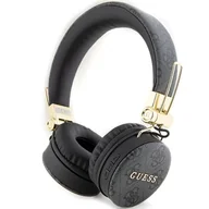 Słuchawki - GUESS GUBH704GEMK czarny 4G Metal Logo - miniaturka - grafika 1