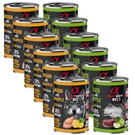 Mokra karma dla psów - ALPHA SPIRIT Mix Smaków 12x400g - miniaturka - grafika 1