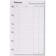 Szkolne artykuły papiernicze - ANTRA Wkład do organizera ST Finanse ANTRA - miniaturka - grafika 1