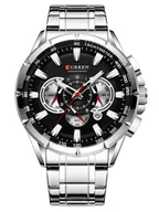 Zegarki męskie - ZEGAREK MĘSKI CURREN 8363 (zc018b) - CHRONOGRAF - miniaturka - grafika 1