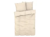 Pościel - LIVARNO home Pościel renforcé z kory, 160 x 220 cm (Beżowy w paski) - miniaturka - grafika 1