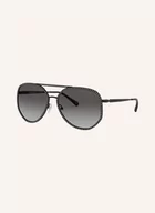 Okulary przeciwsłoneczne - Michael Kors Okulary Przeciwsłoneczne Mk-1039b Z Wykończeniem Ozdobnymi Kamykami schwarz - miniaturka - grafika 1