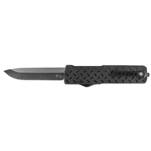 Nóż Templar Knife Slim Aluminium Diamond Plate Drop Black - Noże - miniaturka - grafika 1