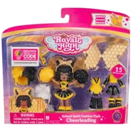 Figurki dla dzieci - CHEERLEADERKA WRÓŻKA ROYALE HIGH FIGURKA DELUX FAIRY ZESTAW + KOD ONLINE - miniaturka - grafika 1