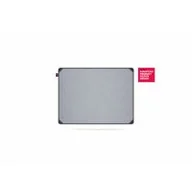 Tablice i flipcharty - Tablica filcowa edge all black, powierzchnia popielata, rama aluminiowa czarna, 60x45 cm - miniaturka - grafika 1