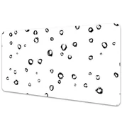 Podkładki na biurko - Mata z nadrukiem na biurko Rysowane kółka 90x45 cm - miniaturka - grafika 1