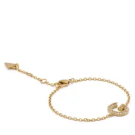Bransoletki - Bransoletka Guess JUBB05 442JW Złoty - miniaturka - grafika 1