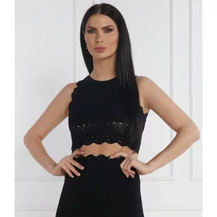 Koszulki i topy damskie - Patrizia Pepe Top | Cropped Fit - grafika 1