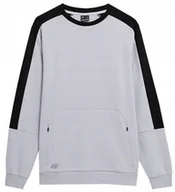 Bluzy męskie - MĘSKA BLUZA DRESOWA 4F SS23 SWSM550 27S XL - miniaturka - grafika 1