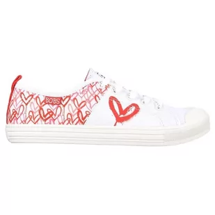 Buty Skechers x JGoldcrown: Bobs B Cool All Corazon W 113952-WRPK białe - Buty sportowe damskie - miniaturka - grafika 1