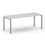 Stoły i stoliki do biura - B2B Partner Stół Square 2000 x 800 x 750 mm, biały 499182 - miniaturka - grafika 1