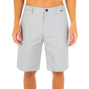 Hurley Męskie szorty H2o-dri Breathe 21" do chodzenia bermudy, szary wilk, 28 EU, Wolf Grey - Spodenki damskie - miniaturka - grafika 1