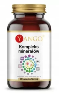Yango, Kompleks minerałów cynk magnez żelazo, 90 kaps. - Witaminy i minerały - miniaturka - grafika 1