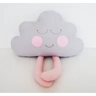 Kołdry i poduszki dla dzieci - Poduszka chmurka z nóżkami 4 kolory - miniaturka - grafika 1