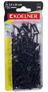 KOELNER KOELNER WKRĘTY SAMOWIERCĄCE 3,5x45 x130szt sb.71b-ws3545 - Wkręty - miniaturka - grafika 2