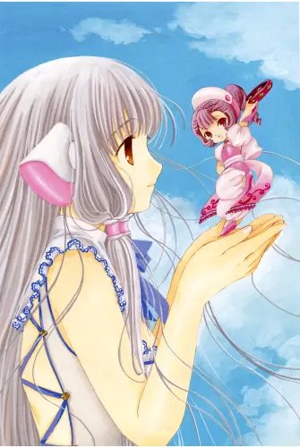 Plakat Anime Manga Chobits c_017 A1+ (custom)