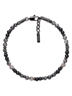 Bransolety męskie - U.S. Polo Assn. Bransoletka z kamieniami szlachetnymi - miniaturka - grafika 1