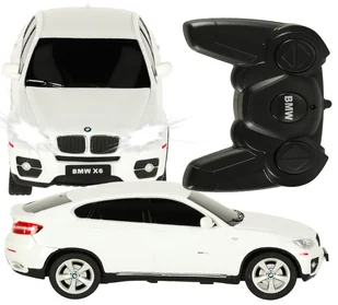 Autko Zdalnie Sterowane Rastar BMW X6 Samochód Auto Na Pilot 2,4GHz RC 1:24 - Zabawki zdalnie sterowane - miniaturka - grafika 1