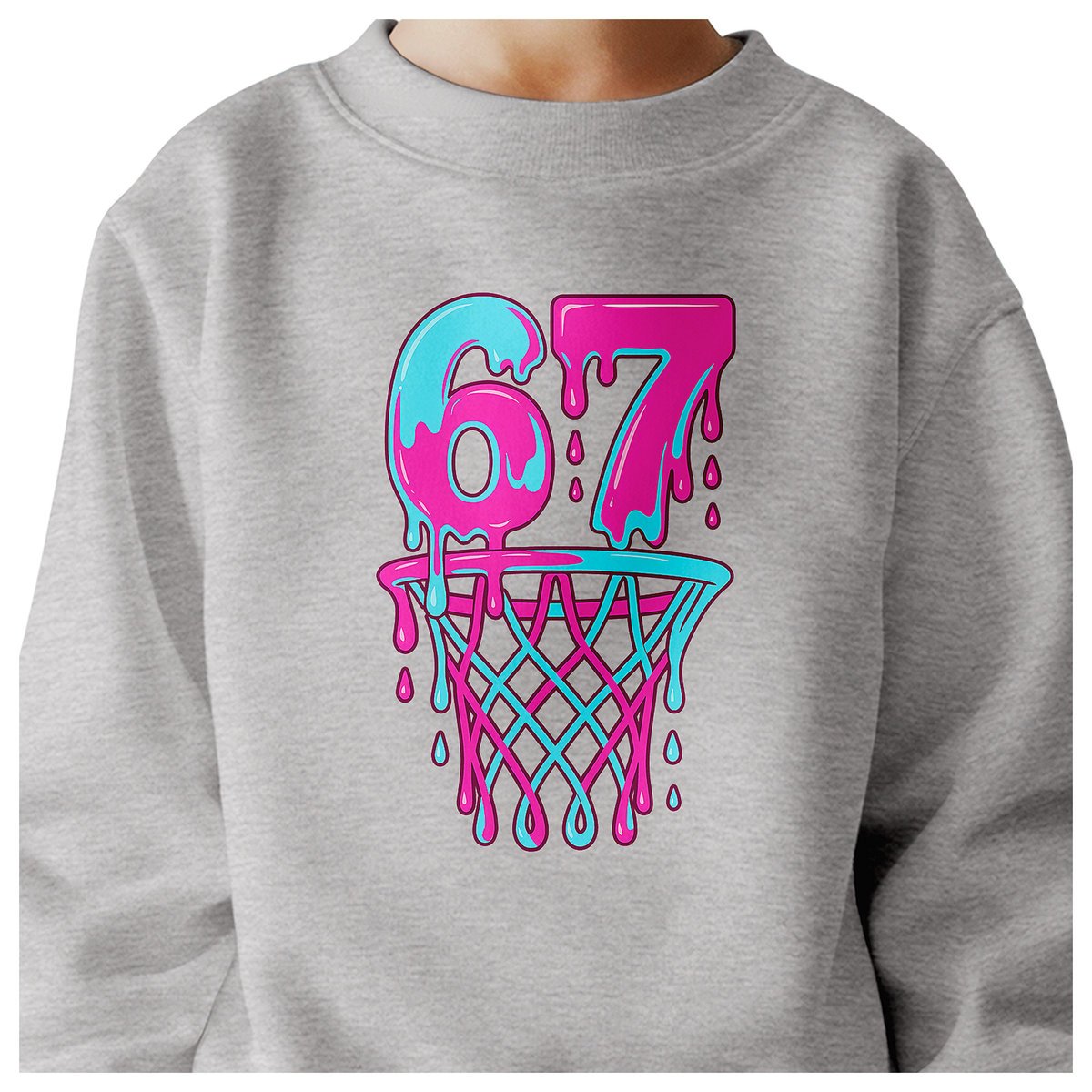 BLUZA DZIECIĘCA 67 SIX SEVEN KOSZYKÓWKA DLA CHŁOPCA DZIEWCZYNKI 122-128