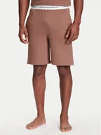 Piżamy męskie - United Colors Of Benetton Szorty piżamowe 30964900D Beżowy Regular Fit - miniaturka - grafika 1