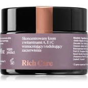 Kremy do twarzy - Make Me Bio Rich Care, skoncentrowany krem do twarzy z wit. A, E i C, wzmacniający i redukujący zaczerwienienia, 50ml - miniaturka - grafika 1