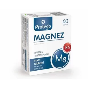 Protego Magnez x 60 tabl - Witaminy i minerały - miniaturka - grafika 1