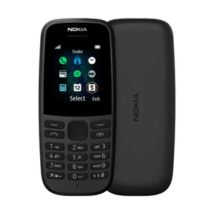 Nokia 105 2019 Czarny - Telefony komórkowe - miniaturka - grafika 1