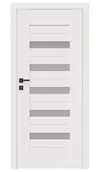 Drzwi wewnętrzne - Dre Drzwi Wewnętrzne Z Szybą Fosca 0 Okleina Biała Mat - miniaturka - grafika 1