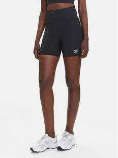 adidas Kolarki Essentials JY0079 Czarny Slim Fit - Spodenki damskie - miniaturka - grafika 1