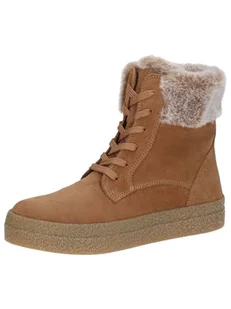 Caprice Damskie ciepłe buty 9-26100-43, modne kozaki, Cognac Suede, 39 EU, Cognac Suede, 39 EU - Kozaki damskie - miniaturka - grafika 1