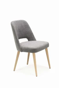 Mirek 2 krzesło tapicerowane tkanina do wyboru nogi dąb artisan - Krzesła - miniaturka - grafika 1
