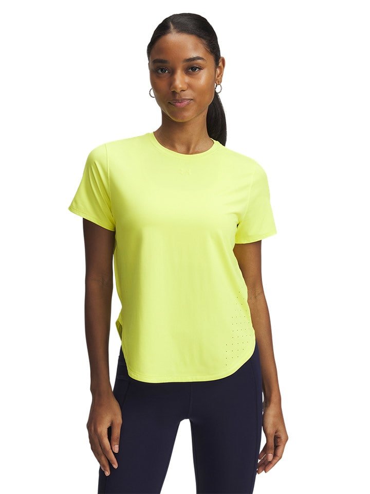 Under Armour Koszulka sportowa w kolorze zielonym