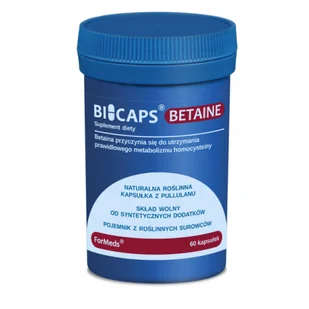 ForMeds BICAPS BETAINE 60 KAPS. - Suplementy naturalne - miniaturka - grafika 1