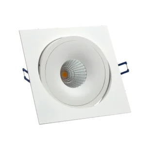 OXYLED Lampa wpuszczana STILLO SQ 15W 24 3000K biała 892718 - Oprawy, klosze i abażury - miniaturka - grafika 1