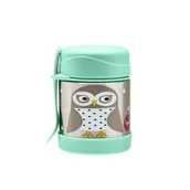 Termosy - 3 Sprouts, Termos dla dzieci, Sowa, Mint - miniaturka - grafika 1
