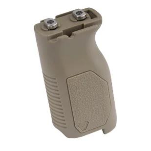 Strike Industries - Chwyt M-LOK Angled Vertical Grip - Long - FDE - SI-AR-CMAG-L - Osprzęt do wiatrówek - miniaturka - grafika 1