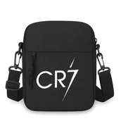 Torby męskie - Torba Na Ramię Cristiano Ronaldo CR7 Shoulder Bag Czarny Piłkarski Prezent - miniaturka - grafika 1