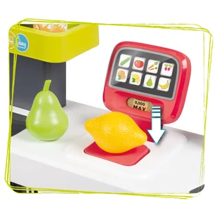 Smoby Maxi Market z wózkiem 50 akcesoriów 350235 - Zabawy w naśladowanie dorosłych - miniaturka - grafika 9