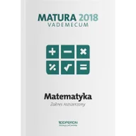 Pomoce naukowe - Operon Vademecum 2018 LO Matematyka ZR OPERON - miniaturka - grafika 1